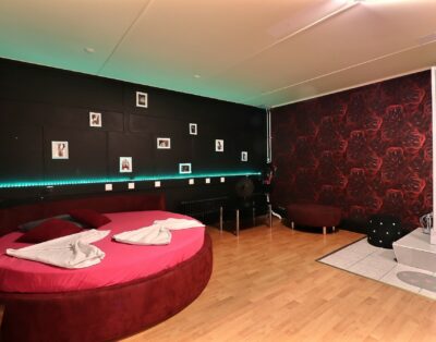 Salle de sexe pour la prostitution à Yverdon, Vaud, Suisse